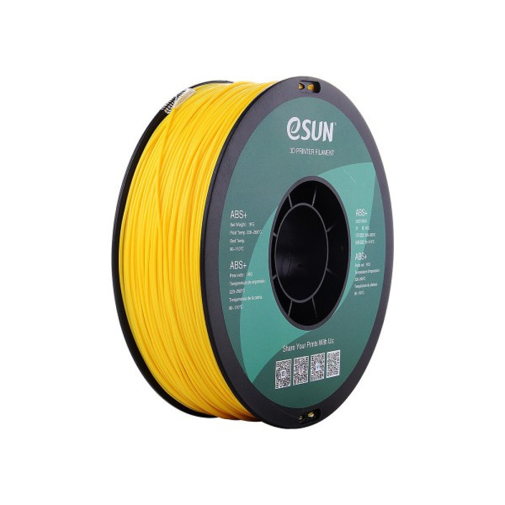 Esun 1,75 mm Abs+ Filament (1 Kg) - Sarı Filament Fiyatı