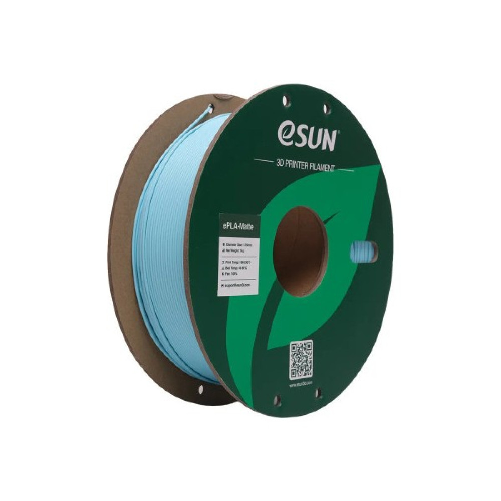 Esun 1,75 mm Epla-Matte Filament (1 Kg) - Açık Mavi Filament Fiyatı