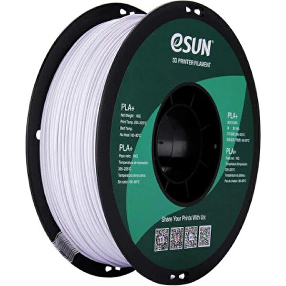 Esun 1,75 mm Pla Plus (Pla+) Filament (1 Kg) - Soğuk Beyaz Filament Fiyatı