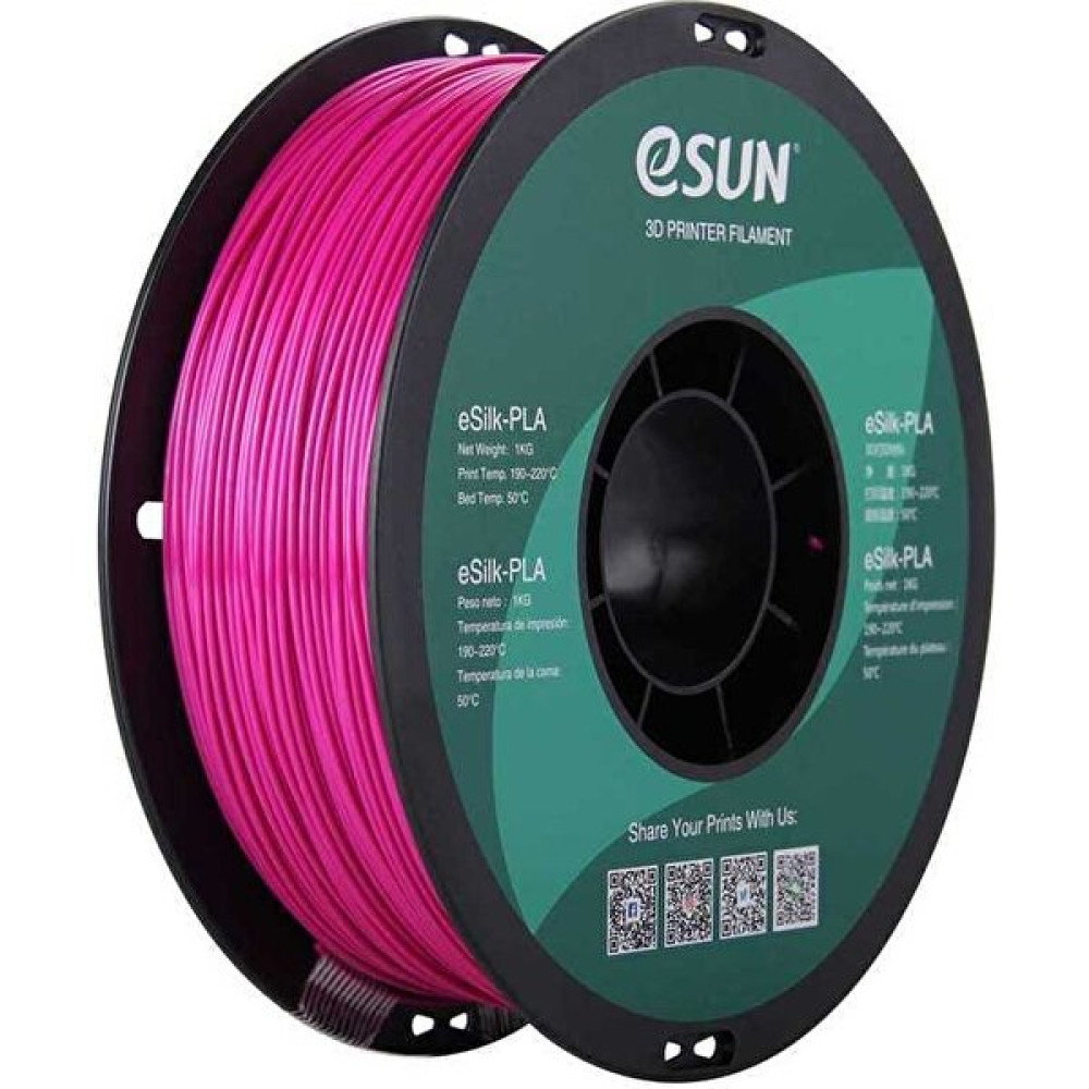 Esun Esilk 1.75MM Parlak Yüzeyli Menekşe Moru Filament - Violet - Renkli Filament Fiyatı