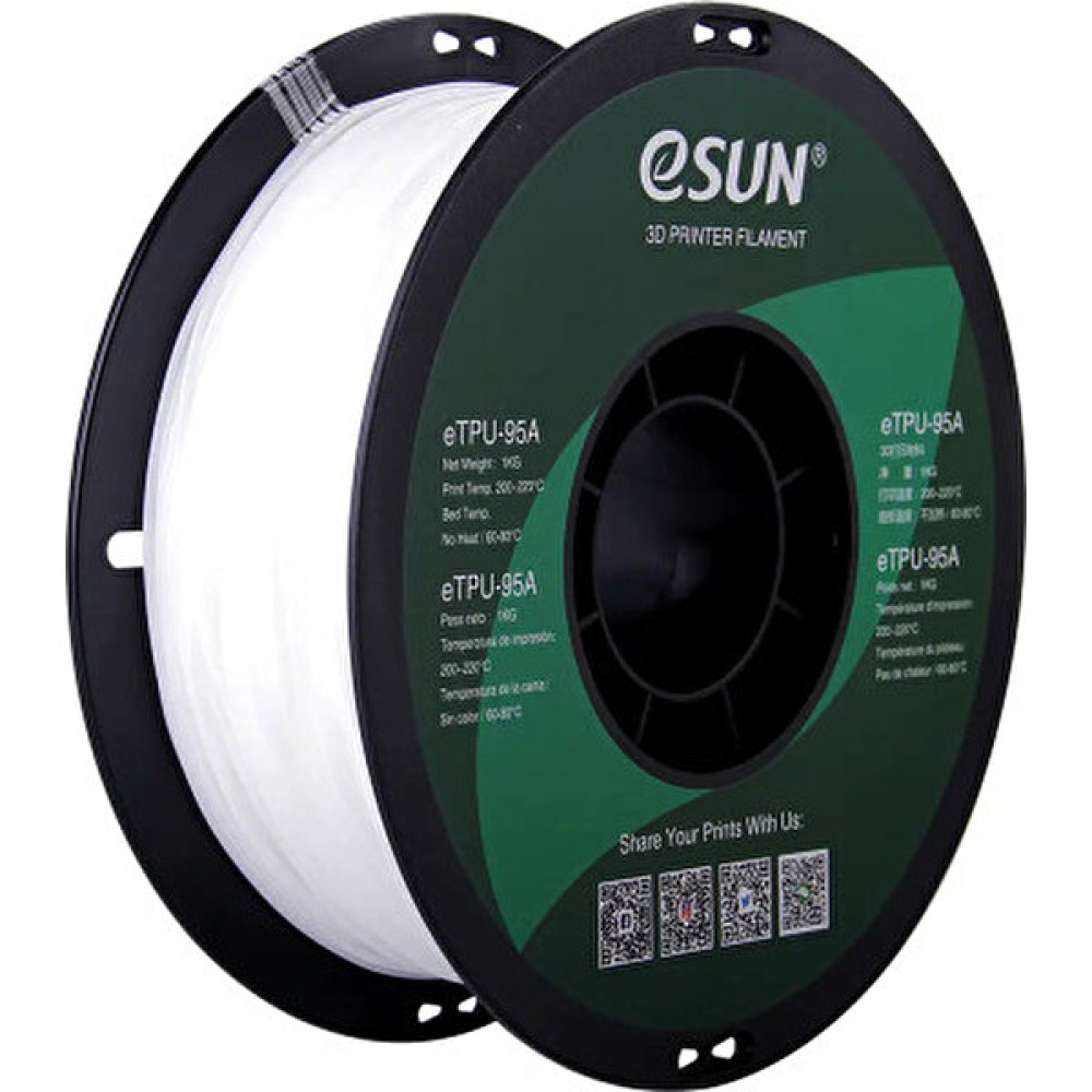 Esun eTPU-95A Filament Beyaz Filament Fiyatı