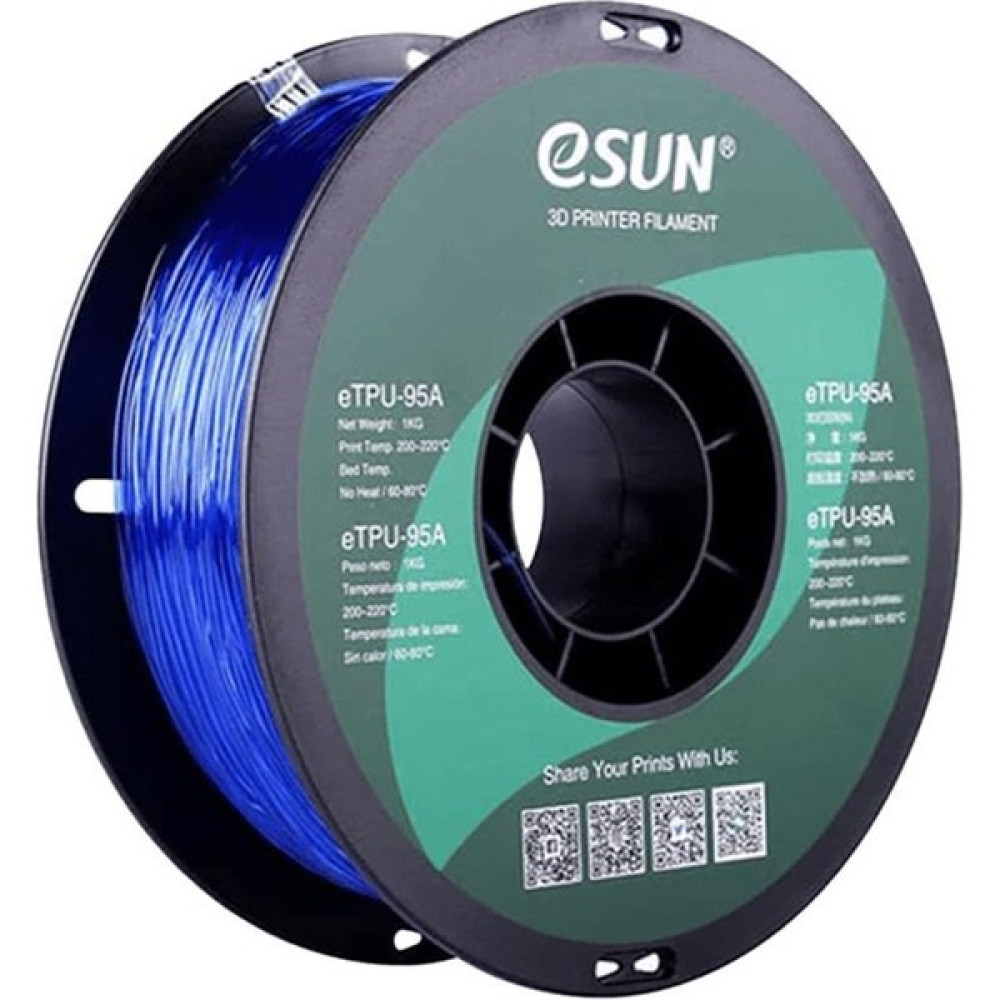 Esun ETPU-95A Filament Transparan Mavi Oto Boyaları Fiyatı