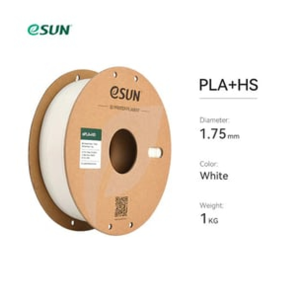 eSUN Hyper PLA+ Filament Beyaz 1.75mm 1Kg Filament Fiyatı