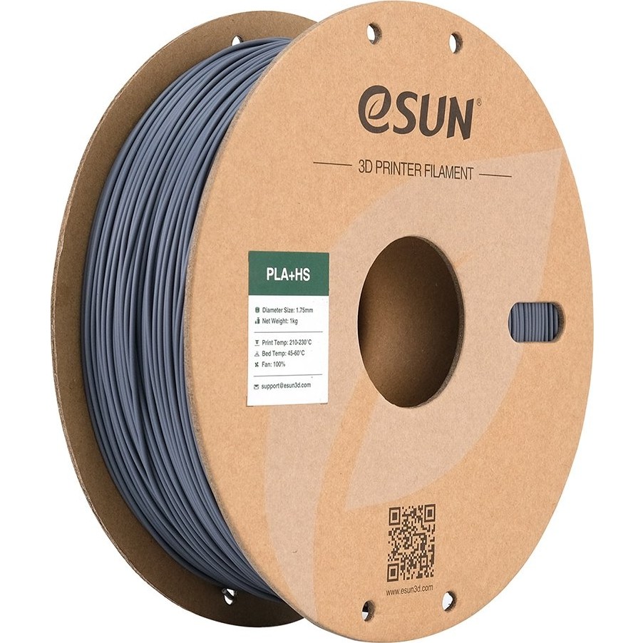 Esun Pla+Hs Gri Filament 1.75MM 1kg - Yüksek Hız Uyumlu Pla+ Filament Fiyatı