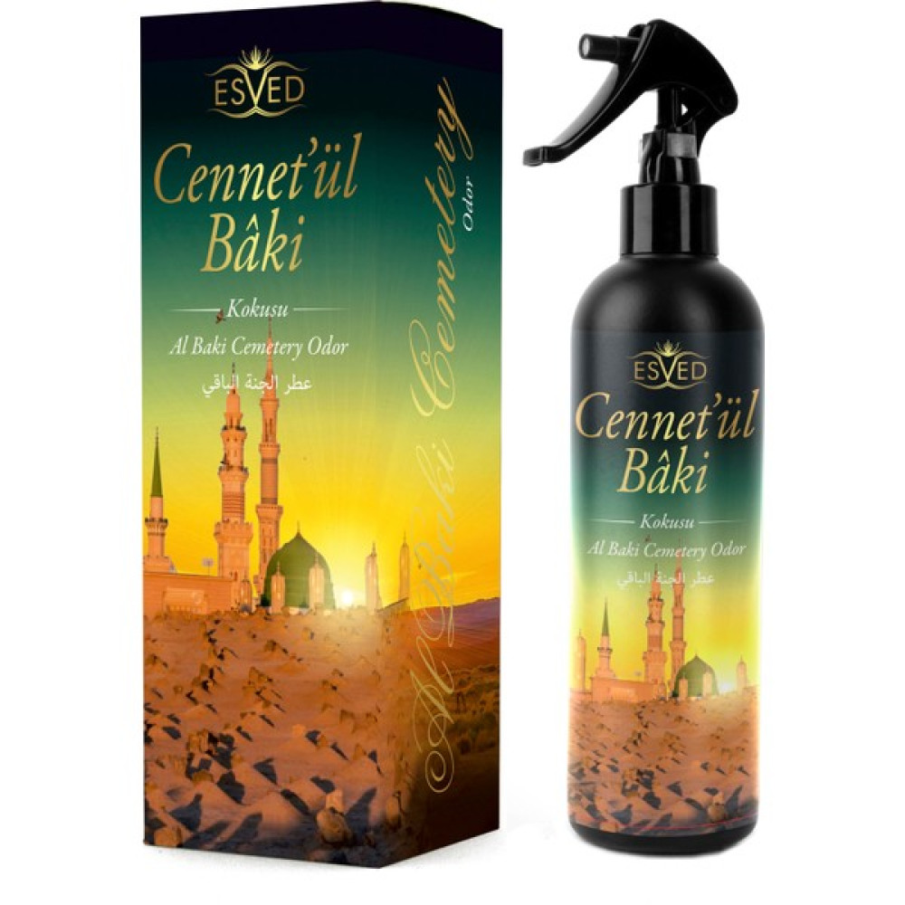 Esved Cennetül Baki Kokusu 400 ml Sprey Cennetül Baki Kokusu + Sabun 20 gr Oda Kokusu Fiyatı