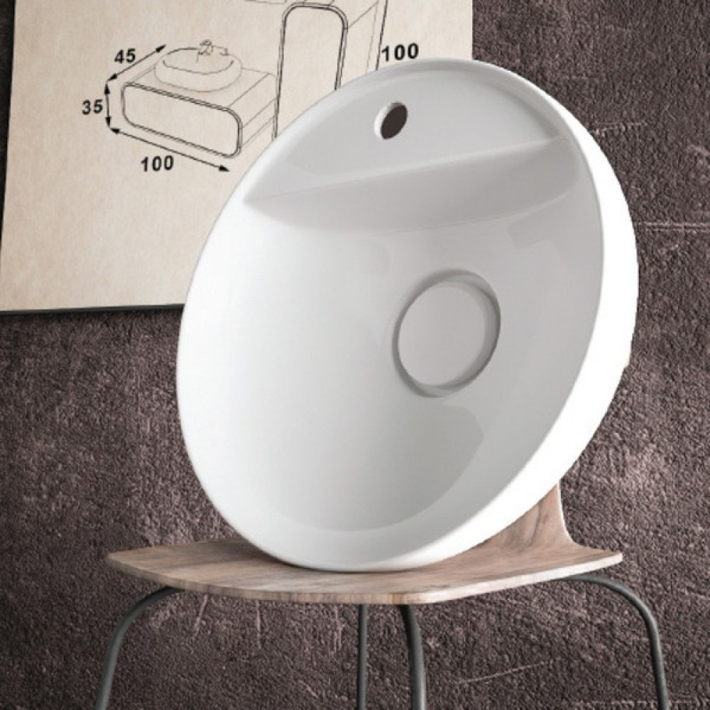 Esvit Vision Class Tezgah Üstü Çanak Lavabo 42 cm Lavabo Fiyatı