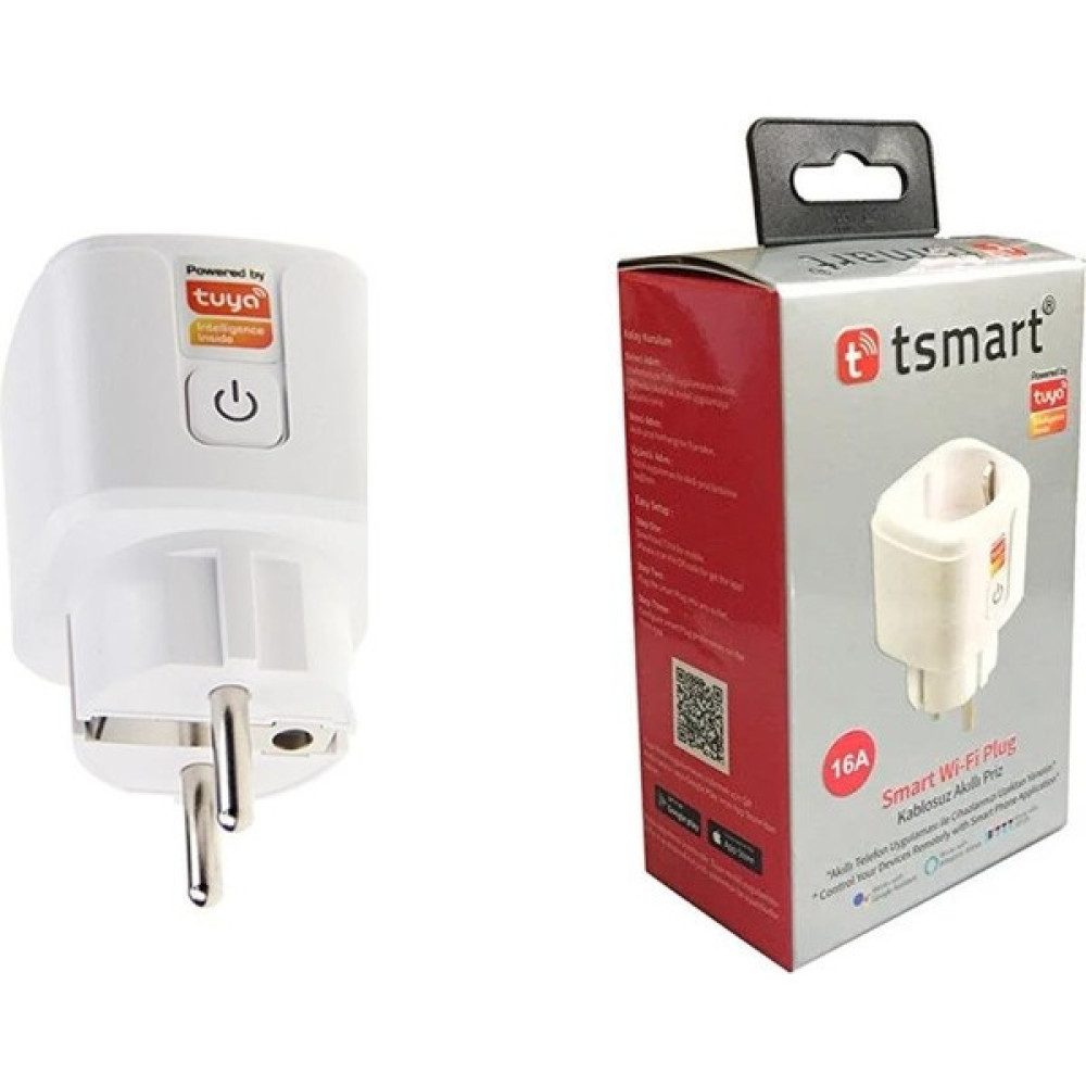 Esyah Tsmart Wi-Fi Plug Kablosuz Akıllı Priz Prizler Fiyatı