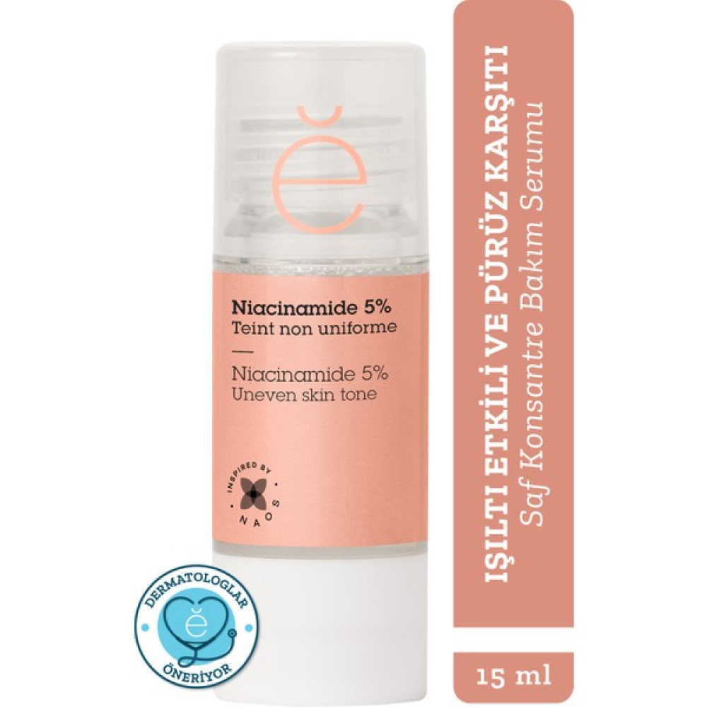 Etat Pur Pure Active Saf Niacinamide %5 Aydınlatıcı Etkili Pürüz Karşıtı Konsantre Cilt Bakım Serumu 15 ml Anti-Aging / Yaşlanma Karşıtı Fiyatı