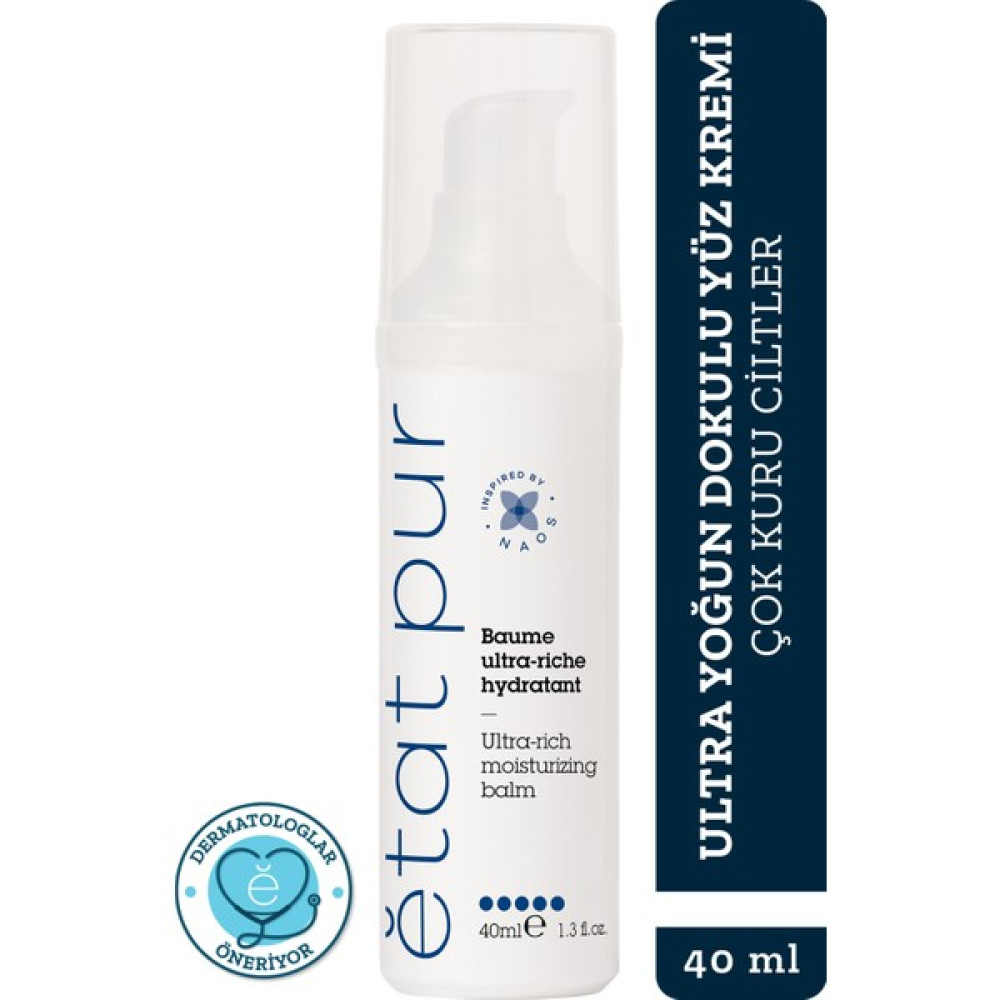 Etat Pur Ultra Rich Moisturizing Balm Ultra Yoğun Dokulu Yüz Nemlendirici Bakım Kremi 40 ml Çok Kuru Cilt Nemlendiriciler Fiyatı