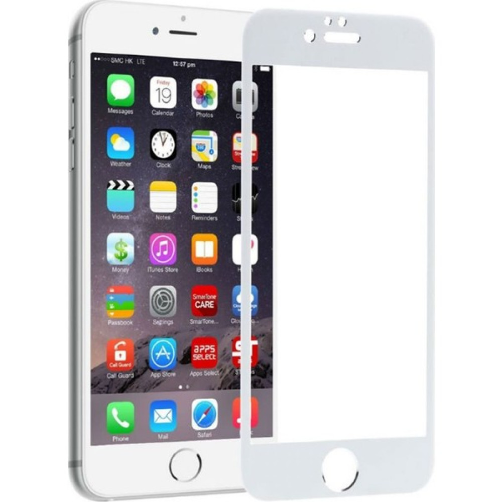 Etech Apple iPhone 7 Plus/8 Plus (5D) Glass Ekran Koruyucu - Beyaz Cep Telefonu Kılıfı Fiyatı