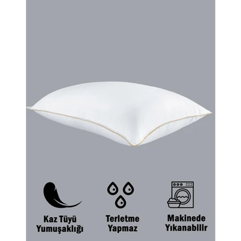 Etehometex Microjel Dolgu Yastık 1200 gr 50X70CM 8696474231904 - 50 × 70 cm - Beyaz Yastık Kılıfı Fiyatı
