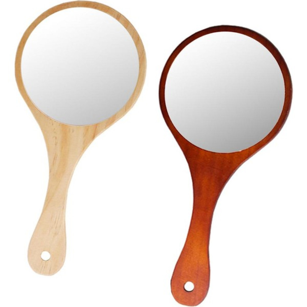 Ethel 2pcs Ahşap El Yapımı Ayna Kozmetik Makyaj Aynası Asılı Delik (Yurt Dışından) Oto Boyaları Fiyatı