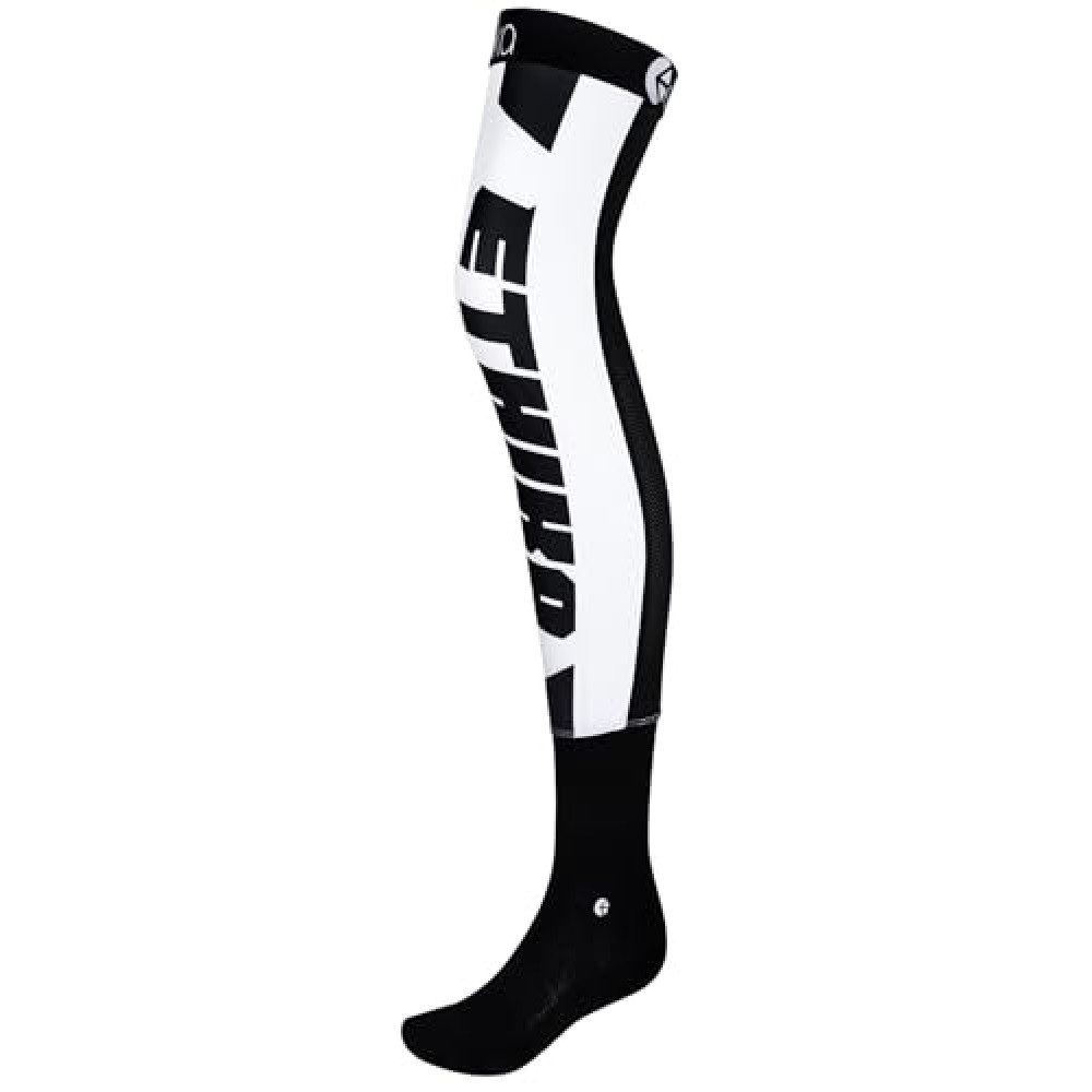 Ethika Men's Moto Sock | The Pits -Black- (BLK, Medium)