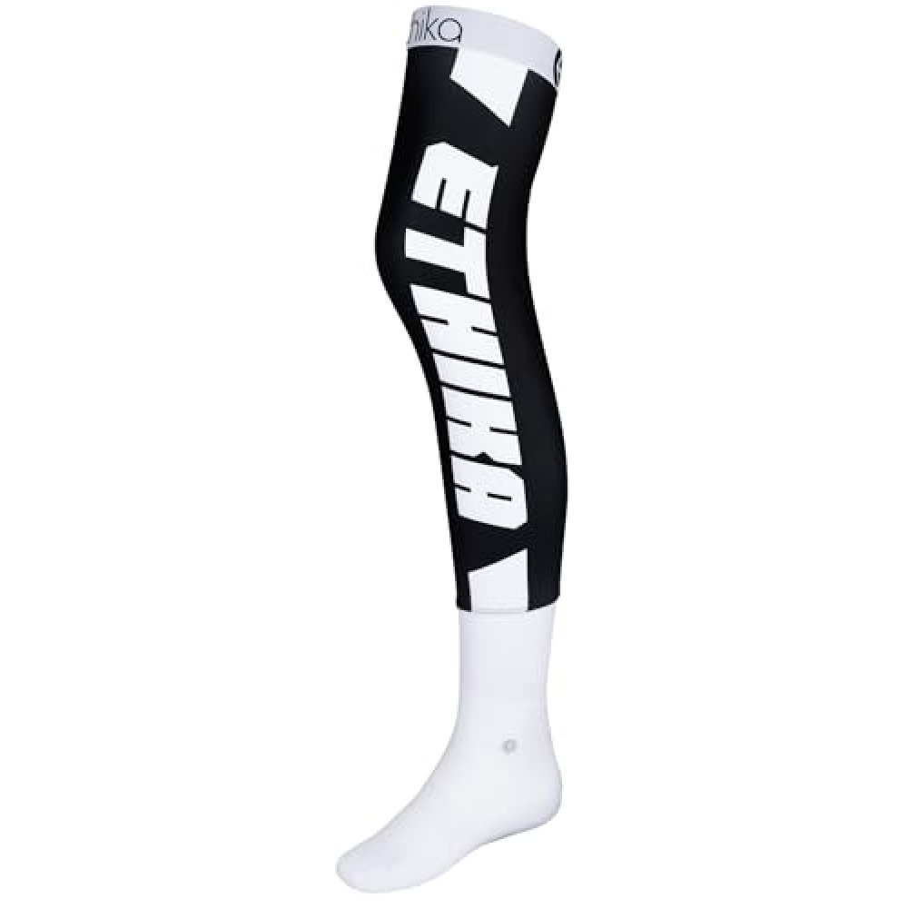 Ethika Men's Moto Sock | The Pits -White- (WHT, Medium)