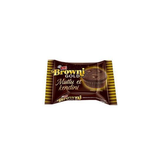 Eti 24x45 gr Browni Gold Çikolata Soslu Kek