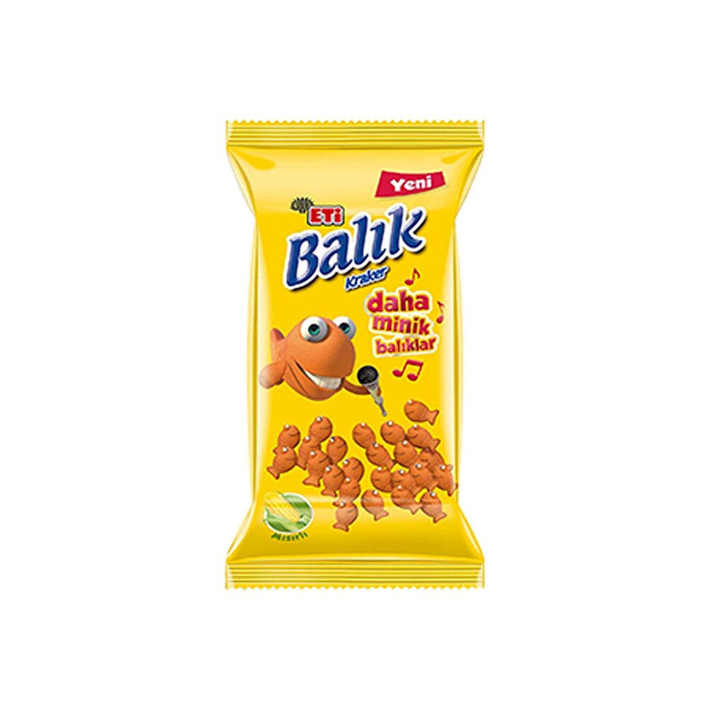 Eti Balık Kraker Mini Mısırlı 40 g Bisküvi ve Kek Fiyatı