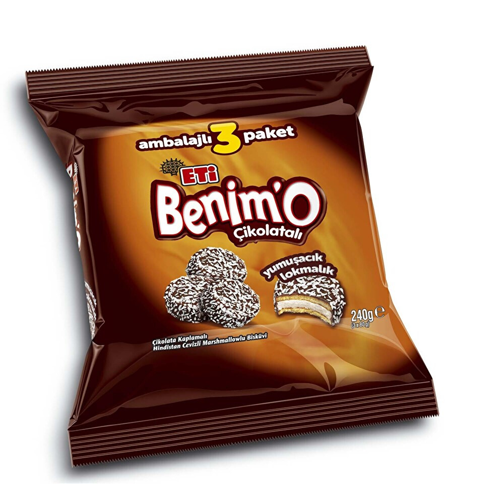Eti Benim O Lokmalık 3 Parça 240 Gr Bisküvi ve Kek Fiyatı