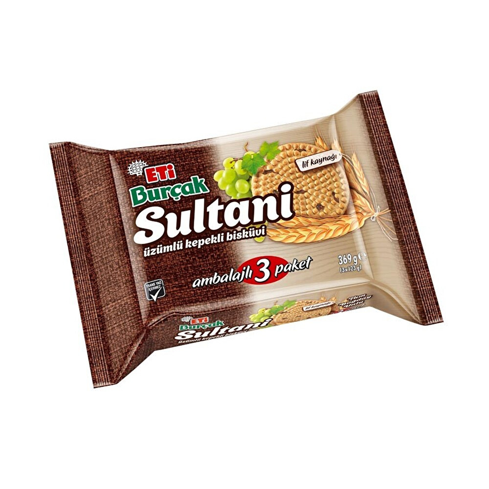 Eti Burçak Sultani 3 Parça 390 Gr Bisküvi ve Kek Fiyatı