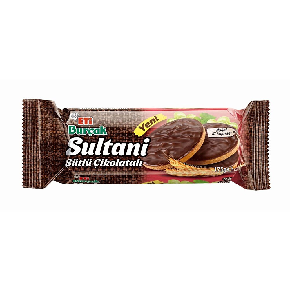 Eti Burçak Sultani Sütlü Çikolatalı Bisküvi 175 g Bisküvi ve Kek Fiyatı
