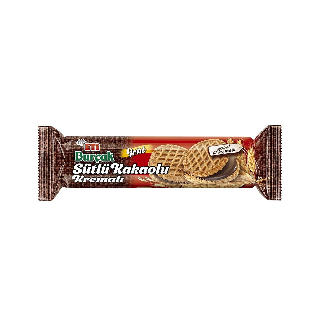 Eti Burçak Sütlü Kakao Kremalı Bisküvi 100 g Bisküvi ve Kek Fiyatı