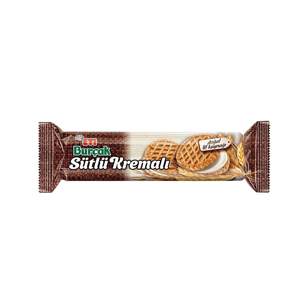 Eti Burçak Sütlü Kremalı 100 Gr Bisküvi ve Kek Fiyatı