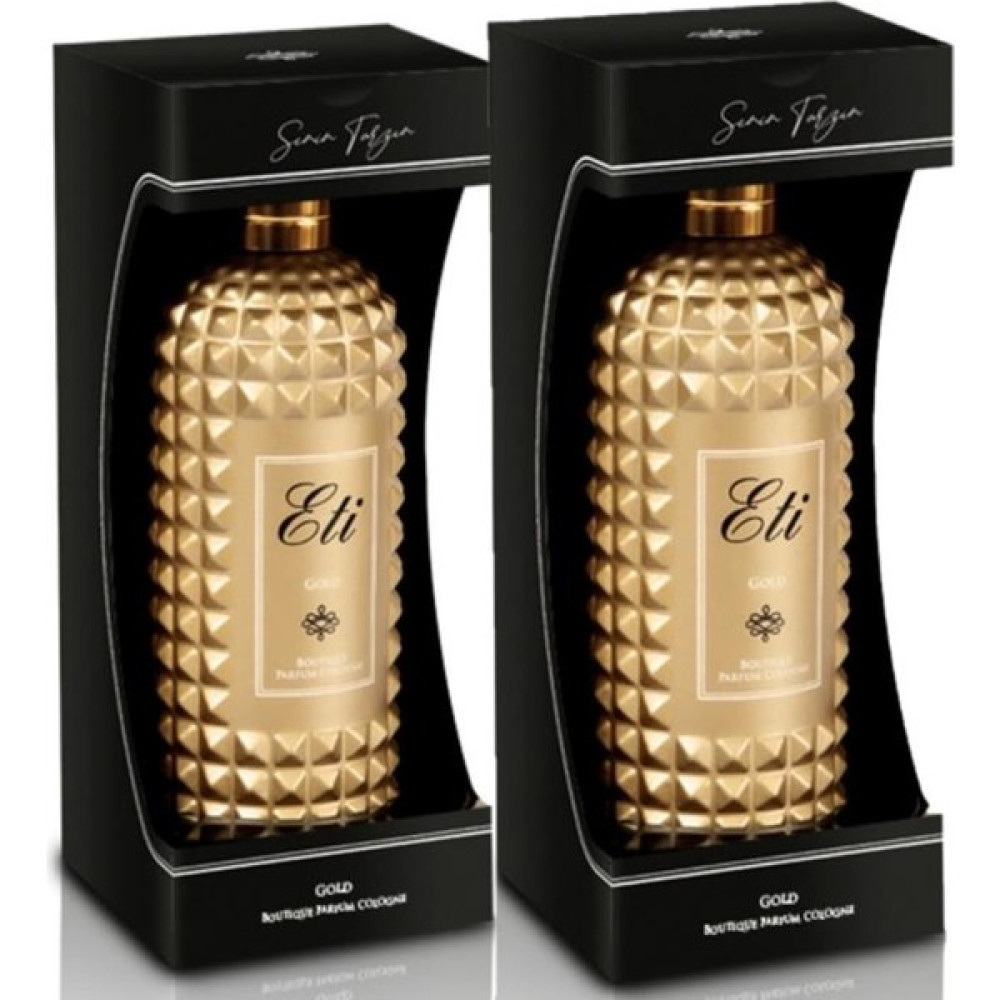 Eti Butik Kolonya (Gold) Cam Şişe Kutulu 300 ml 2 Adet - 1 lt Oto Boyaları Fiyatı