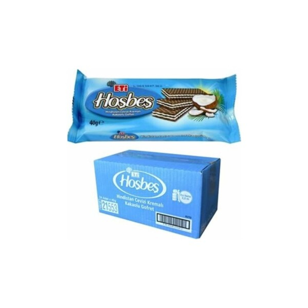 Eti Hoşbeş Hindistan Cevizli Gofret 40 gr x 24 Lü Oto Boyaları Fiyatı