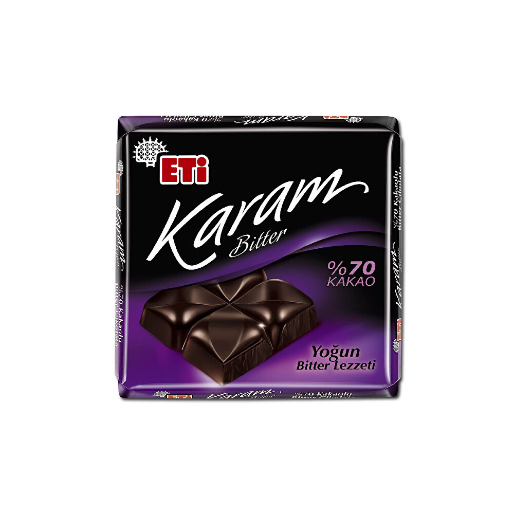 Eti Karam Bitter %70 Kakao 60 G Çikolata ve Gofret Fiyatı