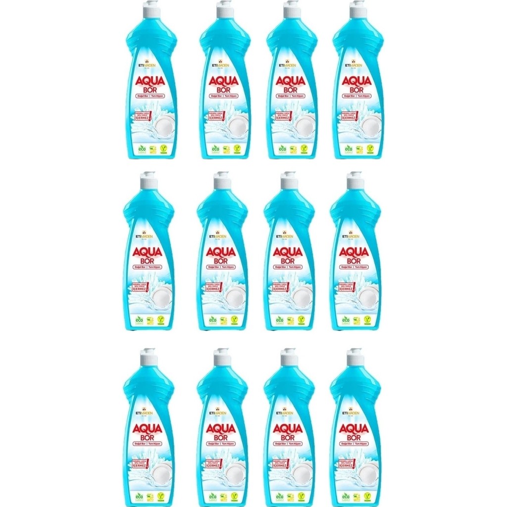 Eti Maden Boron Aquabor Elde Bulaşık 650 ml x 12 Adet Diğer Fiyatı