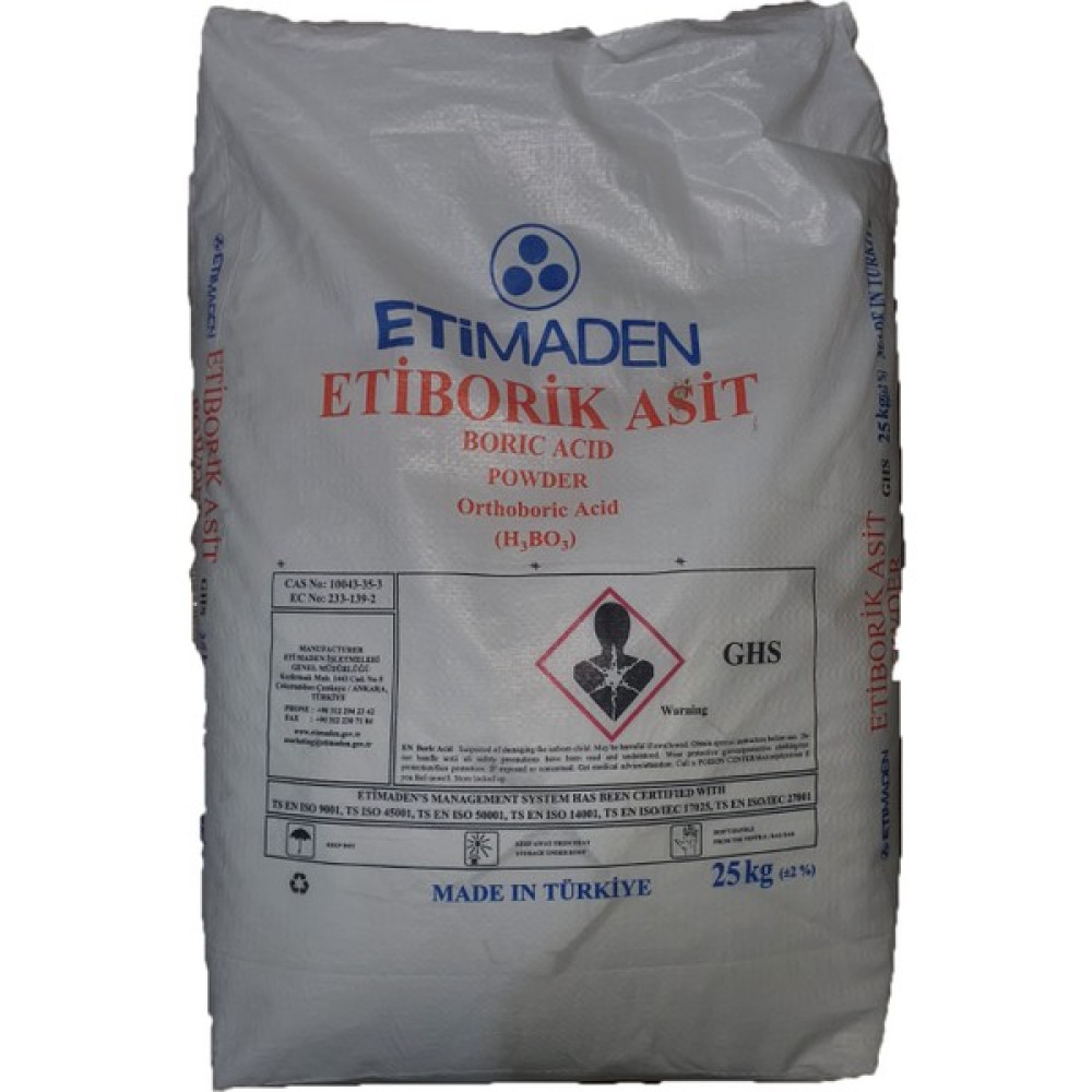 Eti Maden Saf Borik Asit 500 gr Gübre Fiyatı