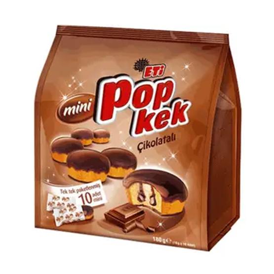 Eti Popkek Mini Çikolatalı 180 gr Bisküvi ve Kek Fiyatı