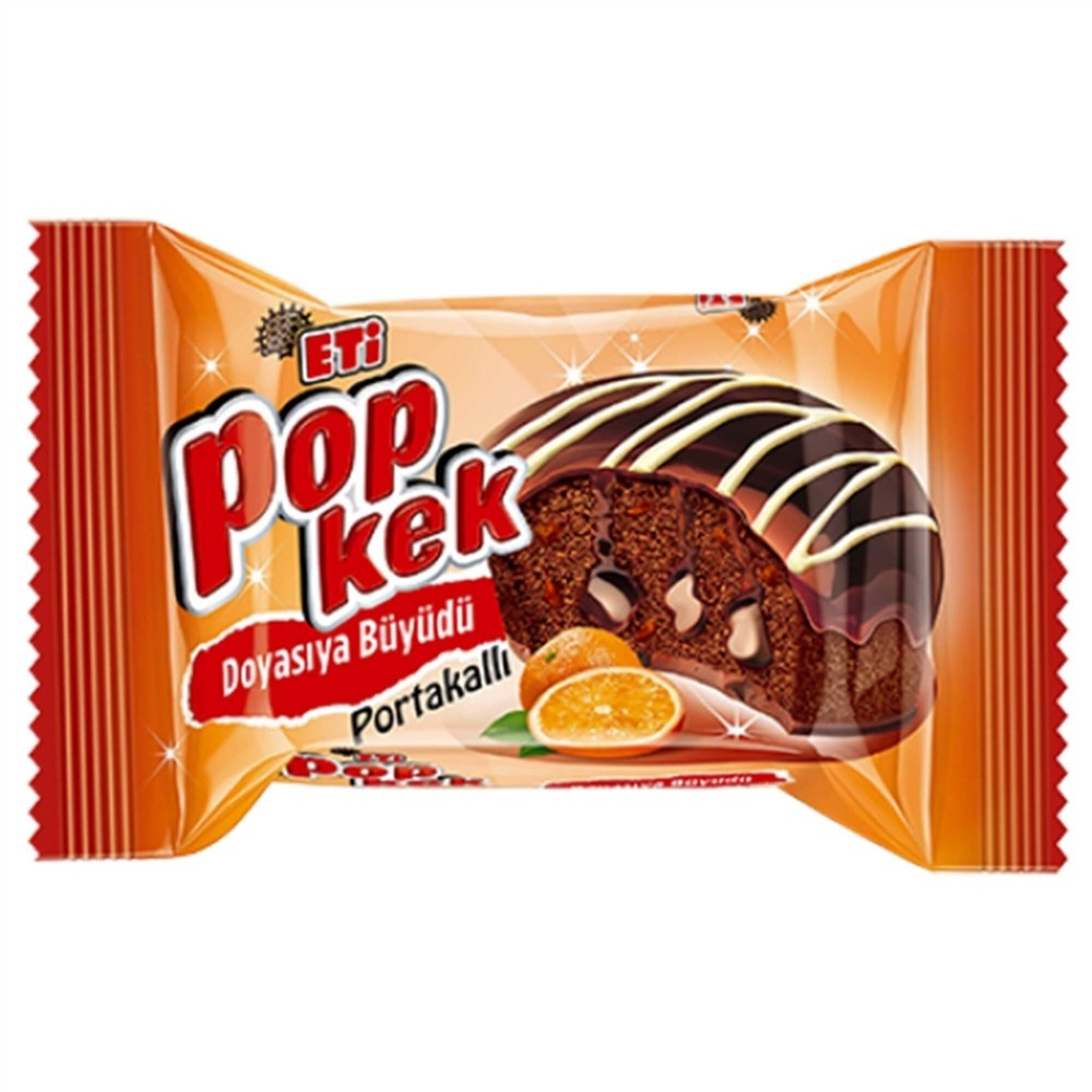 Eti Popkek Portakallı 60 g 24'lü Bisküvi ve Kek Fiyatı