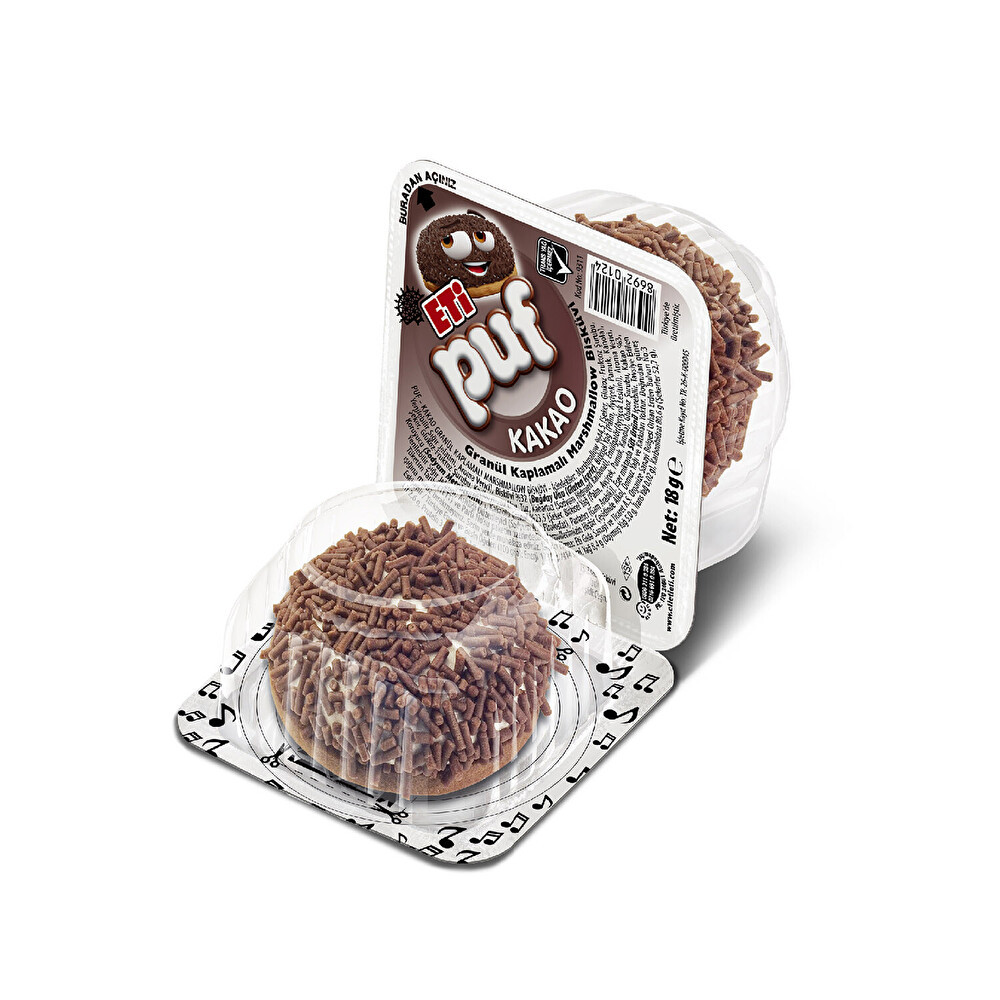 Eti Puf Kakaolu 18 Gr Bisküvi ve Kek Fiyatı
