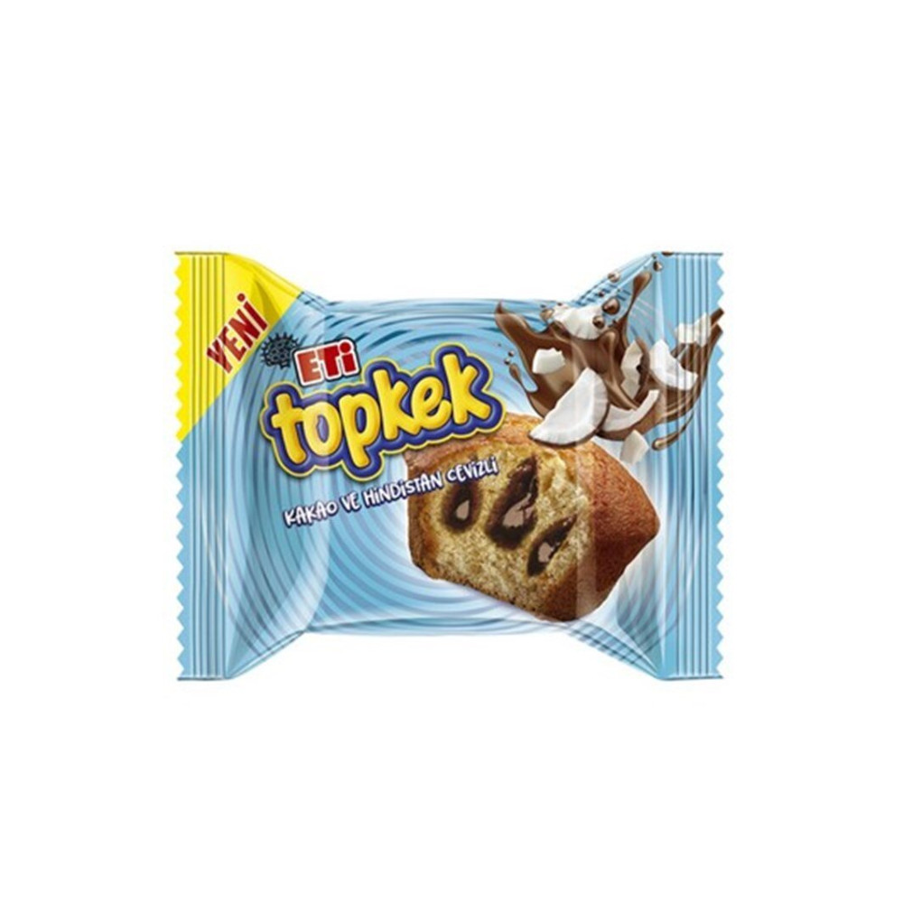 Eti Topkek Hindistan Cevizli 40 g 24'lü Bisküvi ve Kek Fiyatı