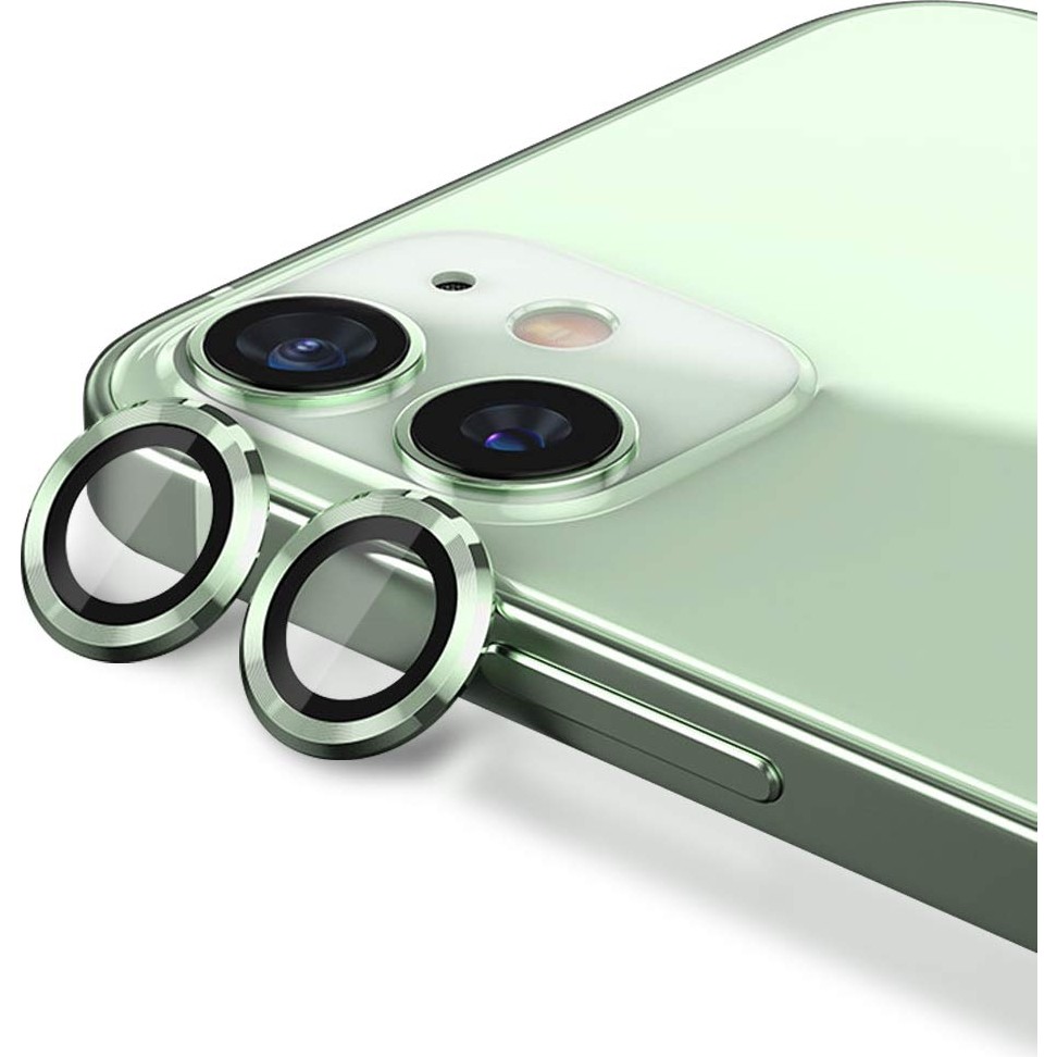 Etiget iPhone 12 Kamera Koruyucu Lens Alüminyum Alışımlı Cam (yeşil) - Yeşil Cep Telefonu Fiyatı