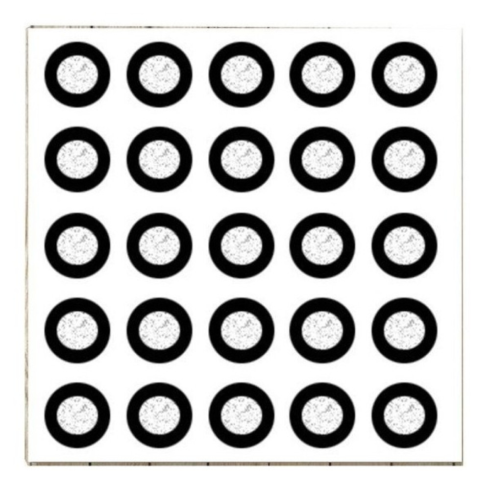 Etiket Sanatı 3D Tarama Işaretleme Puan Göstergesi Noktası Tanımlama Nokta 1 Paket: 2000 Adet Dış Çap: 10MM Iç Çap: 6mm - ıc cap 6mm dıs cap 10mm Sarf Tüketim Malzemeleri Fiyatı
