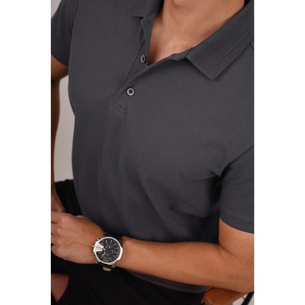 Etikmen Füme Yaka Desenli Erkek Polo Tişört Erkek T-shirt Fiyatı