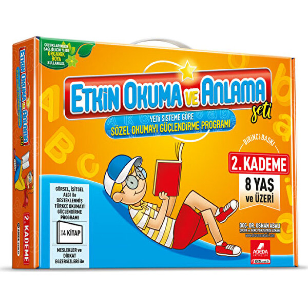 Etkin Okuma ve Anlama Seti 2.kademe- (+ 8 Yaş) Zihinsel Gelişim Kitapları Fiyatı
