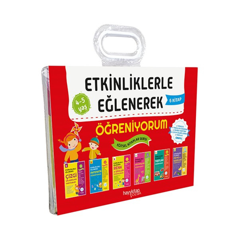 Etkinliklerle Eğlenerek Öğreniyorum Seti (6 Kitap Takım) - Canan Öztürk Zeka Geliştirici Kitaplar Fiyatı