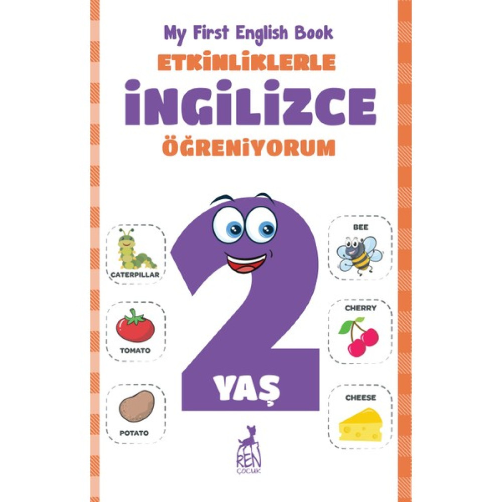 Etkinliklerle Ingilizce Öğreniyorum 2 Yaş - Merve Almalı Zeka Geliştirici Kitaplar Fiyatı
