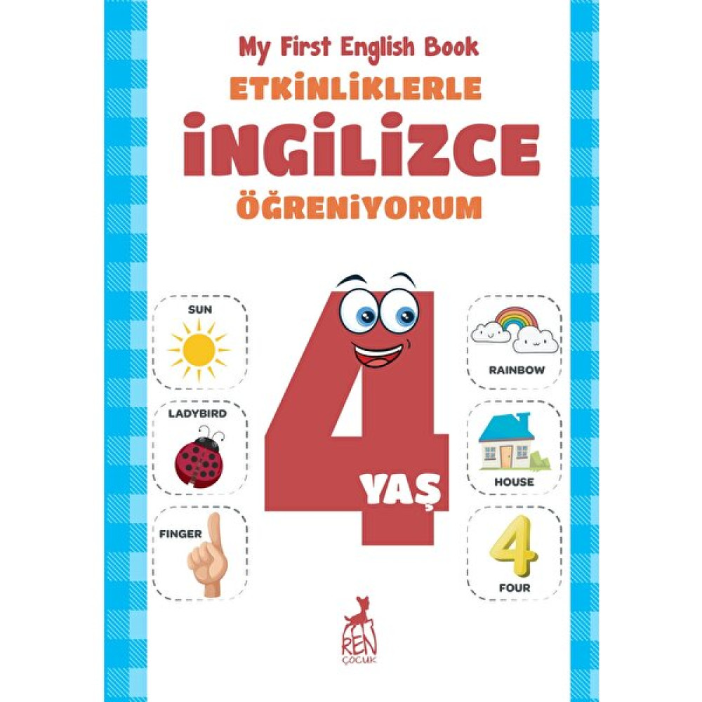 Etkinliklerle Ingilizce Öğreniyorum 4 Yaş - Merve Almalı Zeka Geliştirici Kitaplar Fiyatı