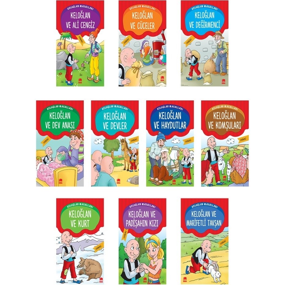 Etkinlikli Keloğlan Masalları(10 Kitap) Genel Konular Fiyatı