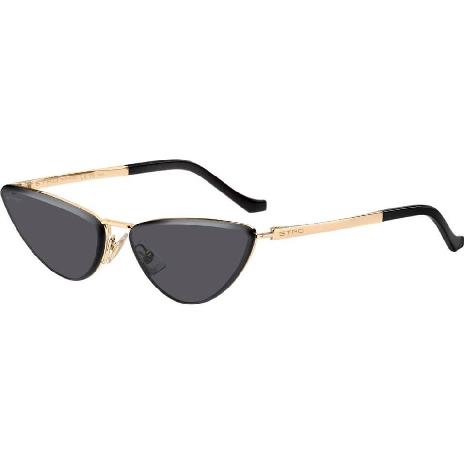 Etro 0035/S 000IR 64-15 Kadın Füme Mat Camlı Altın Metal Cat Eye Güneş Gözlüğü Güneş Gözlükleri Fiyatı