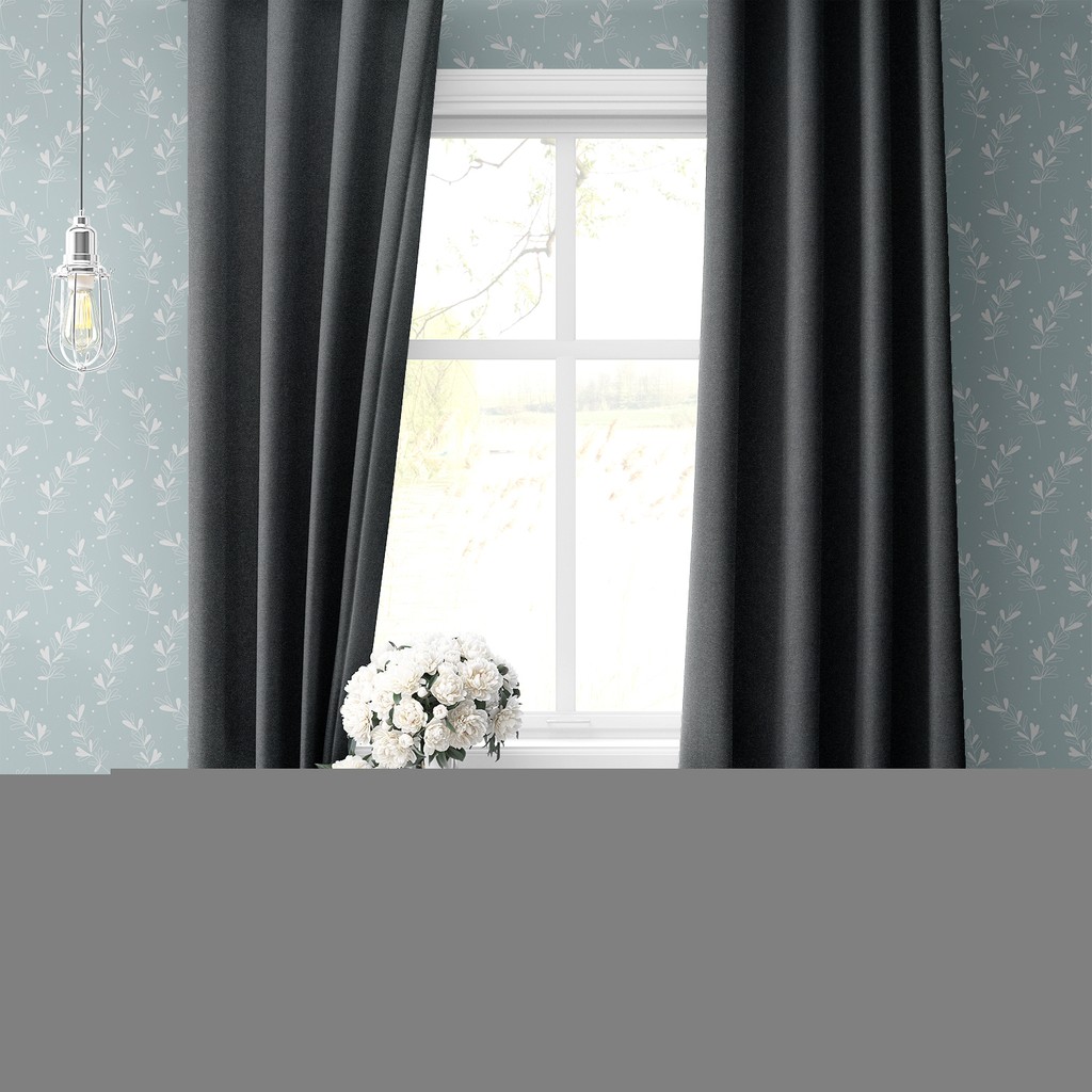 ETSHOME Antresit Blackout Perde - 300 x 260 cm - Antrasit Perde Fiyatı