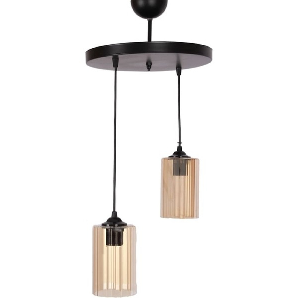 Etsylight Adore 2' li Sarkıt Avize - 2'li - Siyah Avize Fiyatı