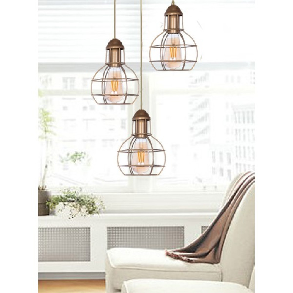 Etsylight Zara Golden 3 Salon Avize - Sarı - 3'lü Avize Fiyatı