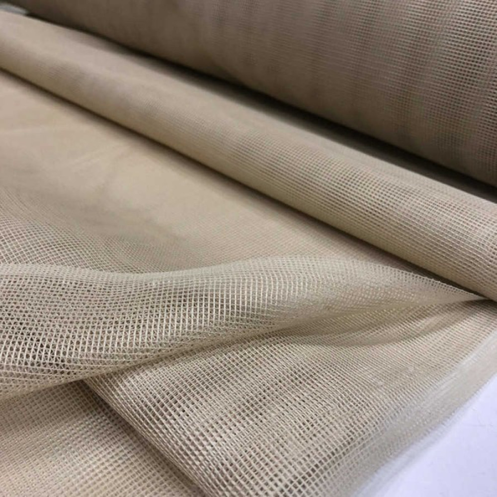 Etuval Kare Tel Kırma Tülü 50 x 148 cm - Açık Kahverengi - 50 cm Kumaşlar Fiyatı