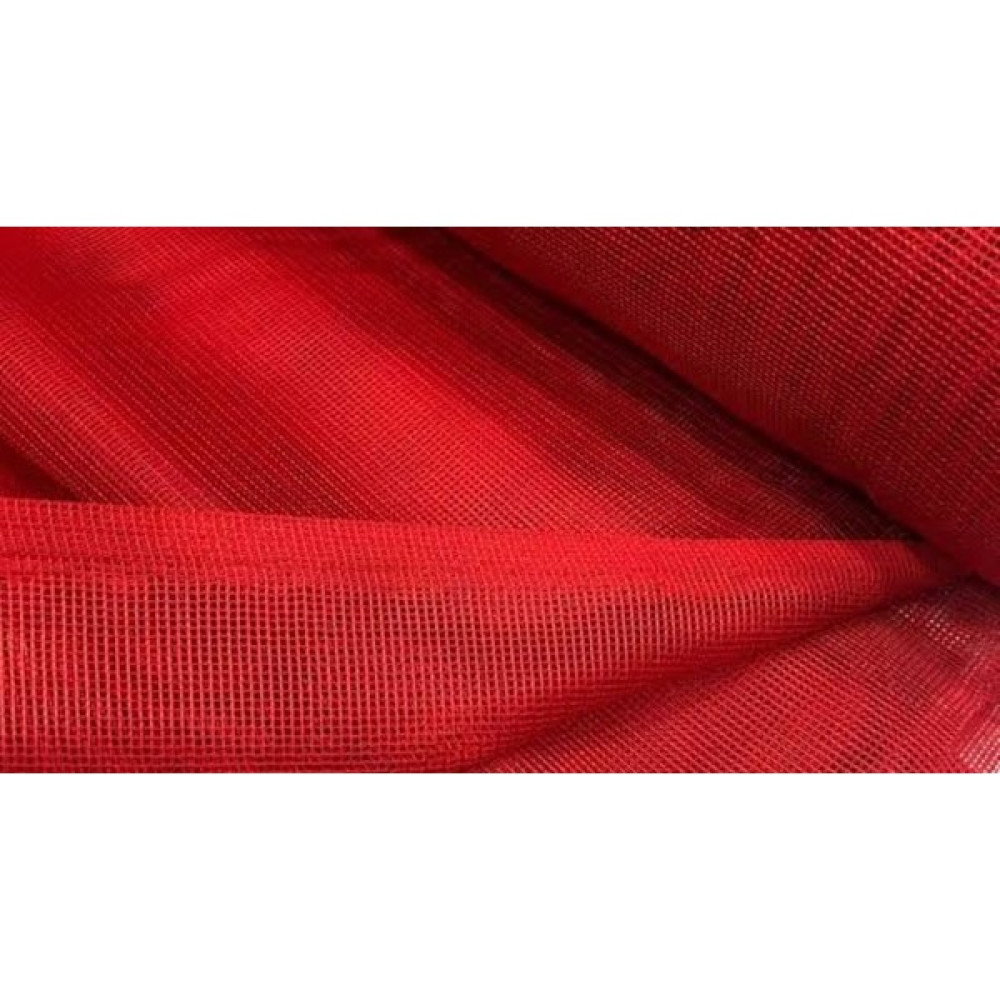 Etuval Kare Tel Kırma Tülü 50 x 148 cm - Kırmızı - 50 cm Kumaşlar Fiyatı