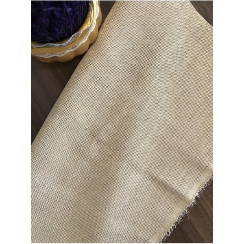 Etuval Linen Etamin Punch Ve Pano Kumaşı Koyu Bej 100 x 80 - 0,50 mm - 1 m Kumaşlar Fiyatı