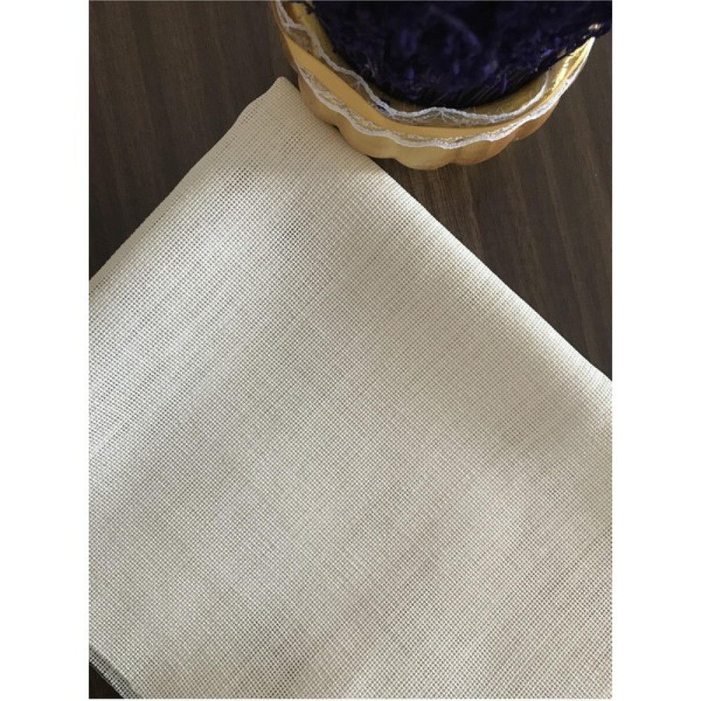 Etuval Linen Etamin Punch Ve Pano Kumaşı Krem 100 x 80 - 0,50 mm - 1 m Kumaşlar Fiyatı